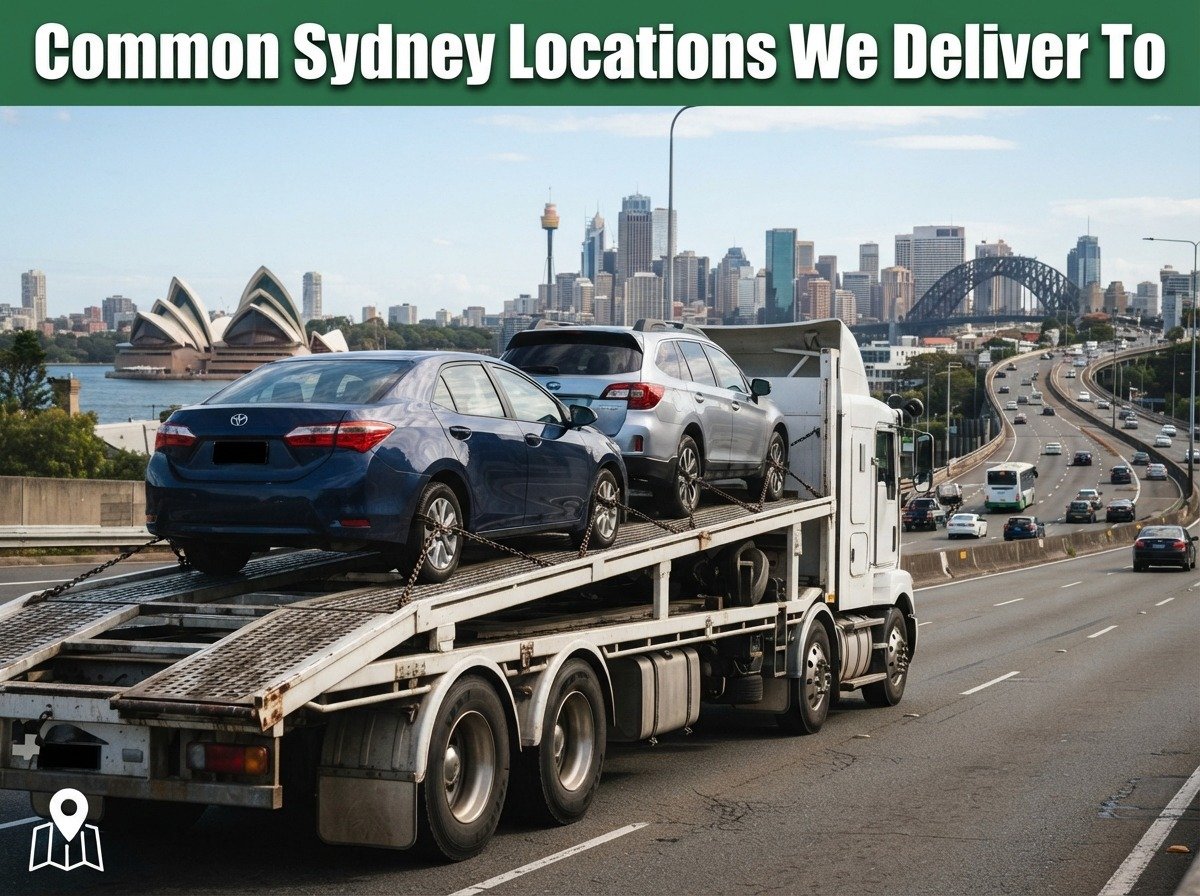  Sydney and Surrounding Areas We Can Deliver To
 