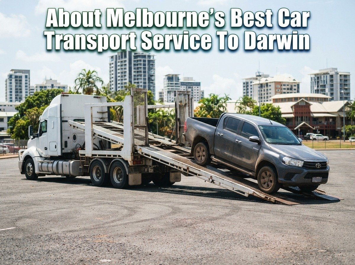  Vehicle being transported from Melbourne to Darwin interstate route