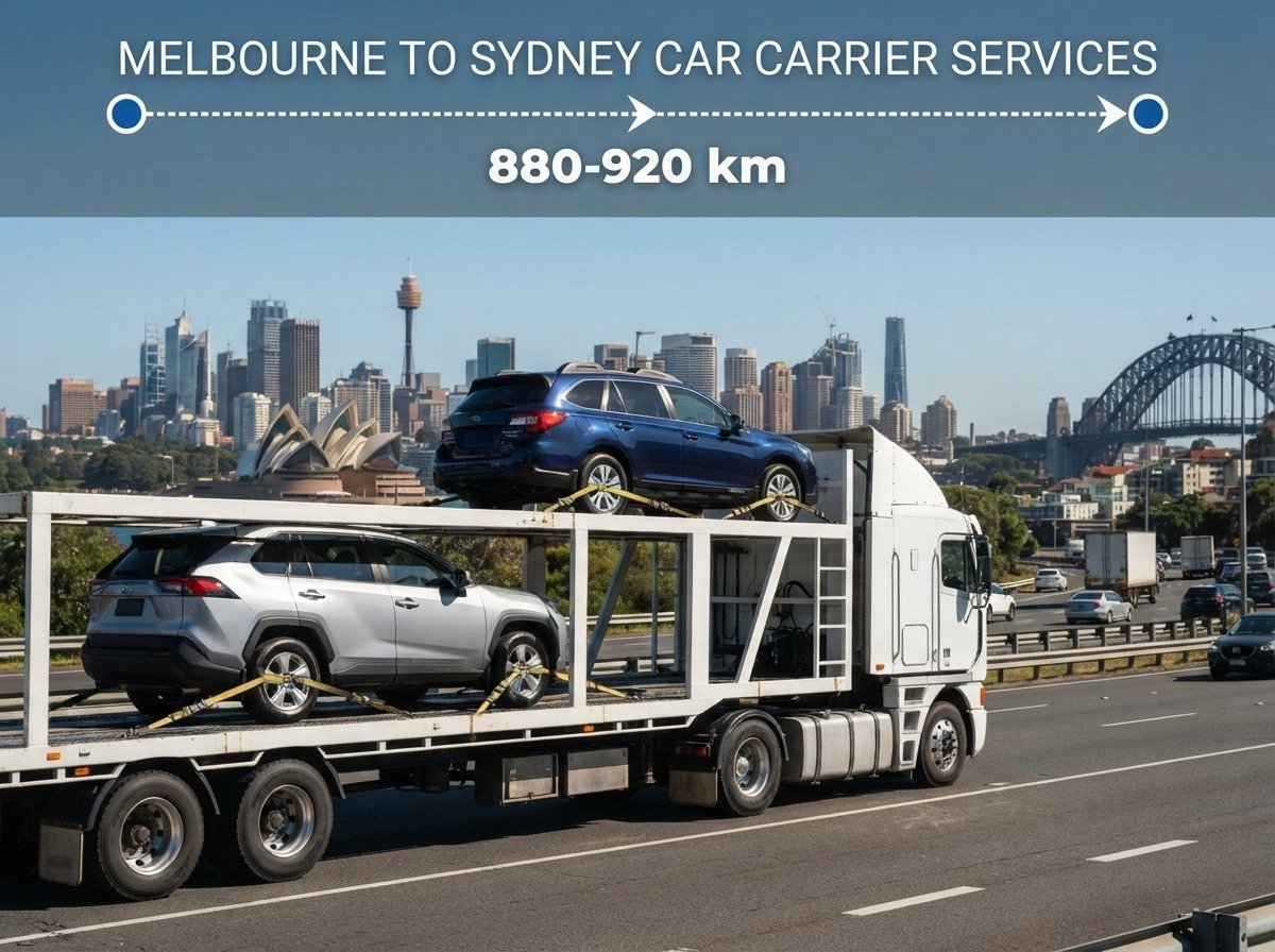 Fast Car Carrier team handling Melbourne to Sydney vehicle relocation
