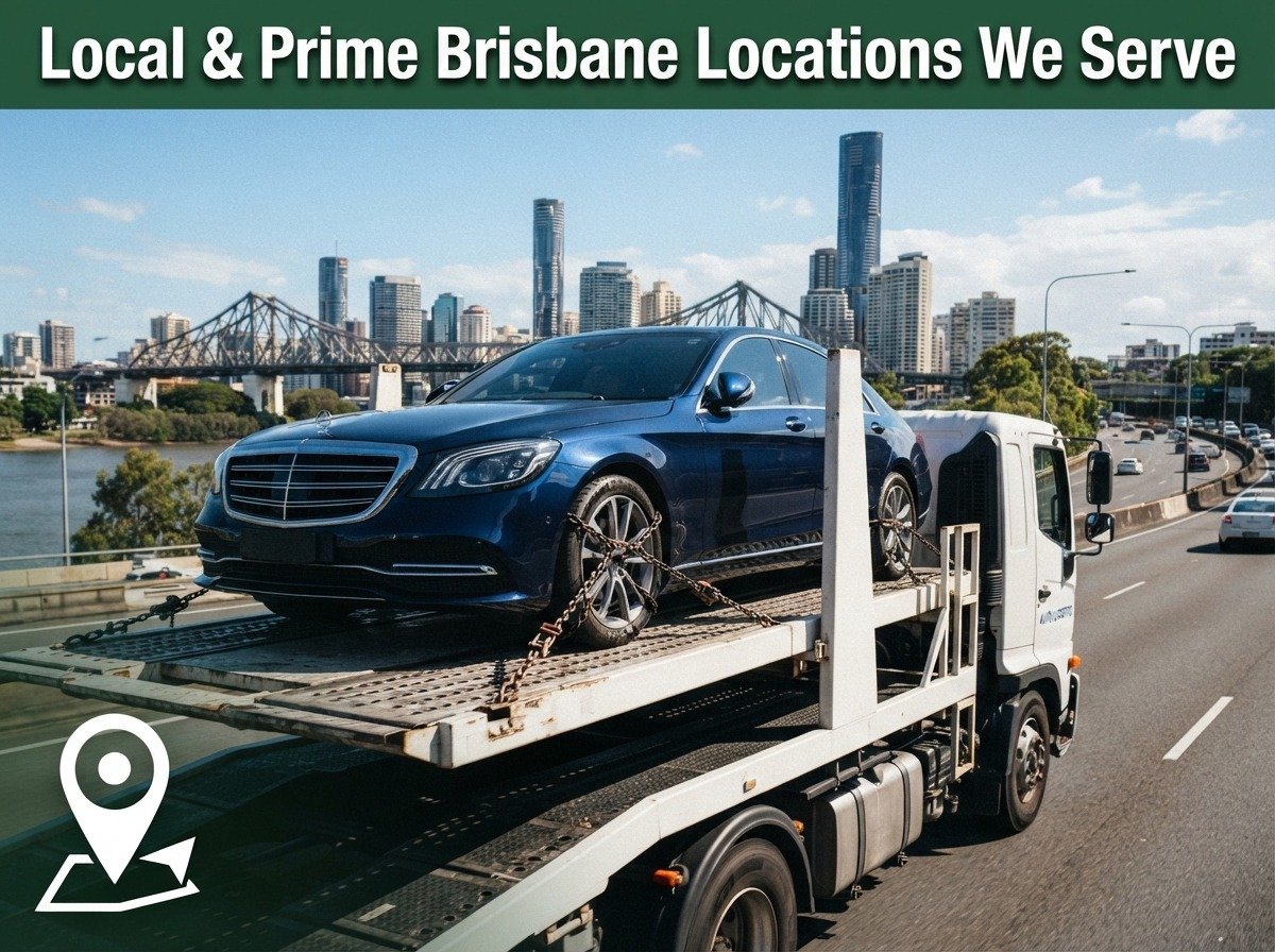 Brisbane delivery areas covered by Fast Car Carrier vehicle transport